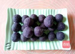 紫薯冰皮月饼的做法图解7