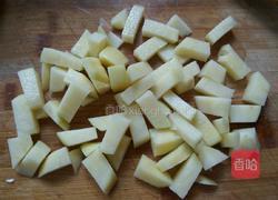 土豆豆角焖饭的做法图解3