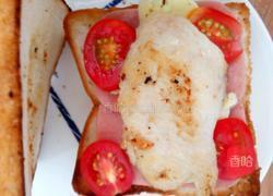 芝香脆皮鸡肉三明治的做法图解8