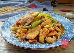 大葱爆肉的做法图解8