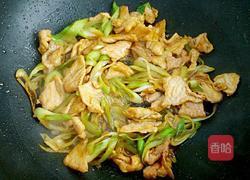 大蔥爆肉的做法圖解7