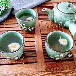 雪梨菊花茶