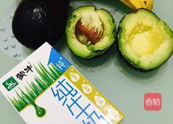 牛油果香蕉奶昔的做法图解1