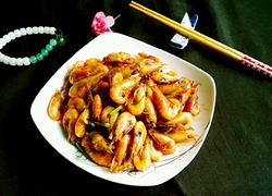 爆炒河虾