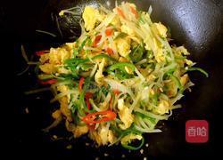 土豆丝炒鸡蛋的做法图解5