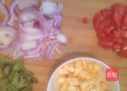 果蔬炒饭的做法图解3