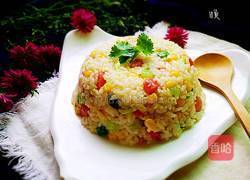 玉米火腿蛋炒饭的做法图解8