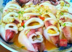 蒸鱿鱼筒的做法图解3