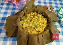荷叶糯米饭的做法图解16