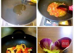 番茄烧腐竹的做法图解3