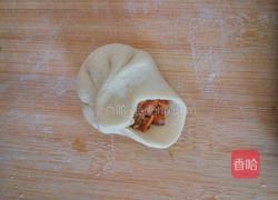 芝麻花生包的做法图解6