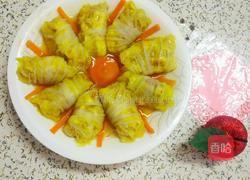 白菜肉卷的做法图解5