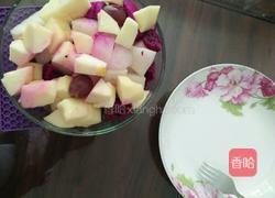 紫甘蓝+水果沙拉的做法图解7