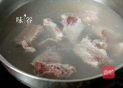 绿豆莲藕排骨汤的做法图解2