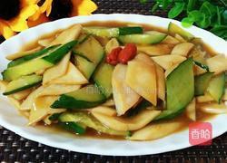 黄瓜炒杏鲍菇的做法图解11