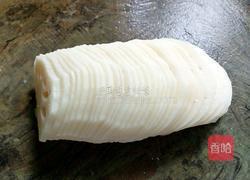 藕炒肉片的做法图解3