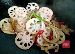 藕炒肉片的做法图解10