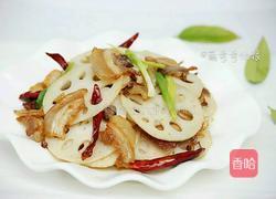 藕炒肉片的做法图解11