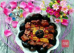 香菇玉米烧排骨的做法图解13