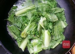 耗油虾米小白菜的做法图解2