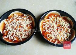 饺子皮批萨的做法图解5