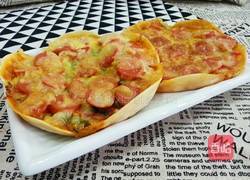 饺子皮批萨的做法图解8