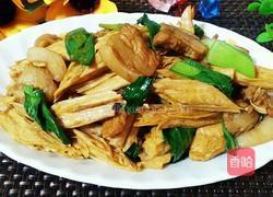 五花肉炒腐竹的做法图解14