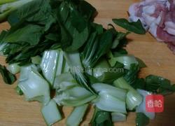 五花肉炒腐竹的做法图解3