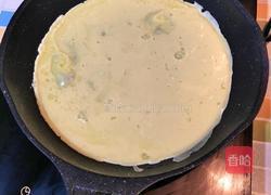 鸡蛋卷菜饼的做法图解3