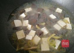 肉丝豆腐猪血汤的做法图解6