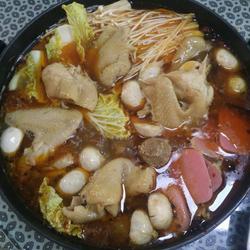 鸡肉火锅的做法[图]