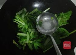 清炒小白菜的做法图解4