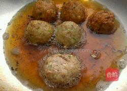 炸狮子头的做法图解6