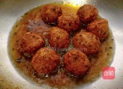 炸狮子头的做法图解7