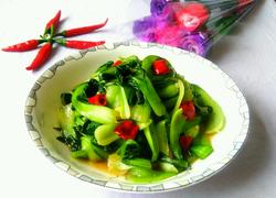 清炒油白菜