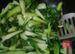 清炒油白菜的做法图解6