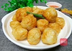 炸墨鱼丸的做法图解1