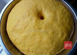 玫瑰花南瓜馒头的做法图解9