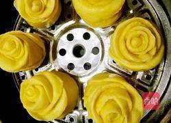 玫瑰花南瓜馒头的做法图解21