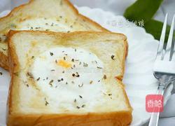 土司面包煎鸡蛋的做法图解9