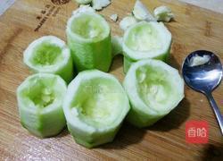 蒜蓉丝瓜蒸粉丝的做法图解5