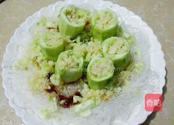 蒜蓉丝瓜蒸粉丝的做法图解7
