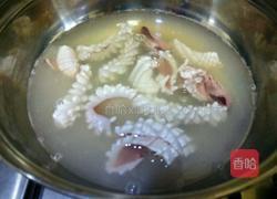 韭苔炒鱿鱼的做法图解4