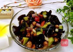 老醋木耳花生的做法图解7