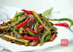 辣椒炒鸡胗的做法图解14