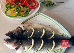 彩椒焗烤海鲈鱼的做法图解7