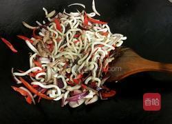 三丝炒乌冬面的做法图解6