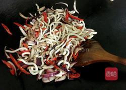 三丝炒乌冬面的做法图解7