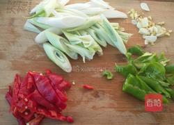 大葱炒羊肉片的做法图解3