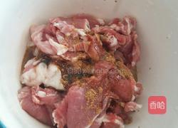 大葱炒羊肉片的做法图解5